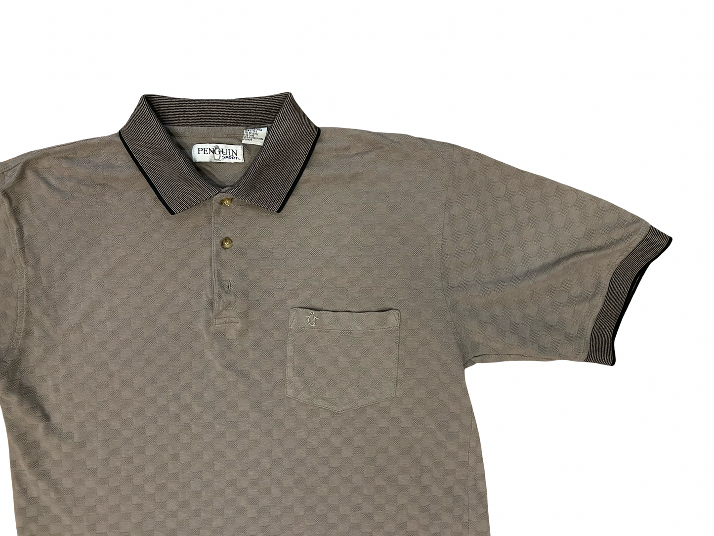90s Penguin Sport Polo - L