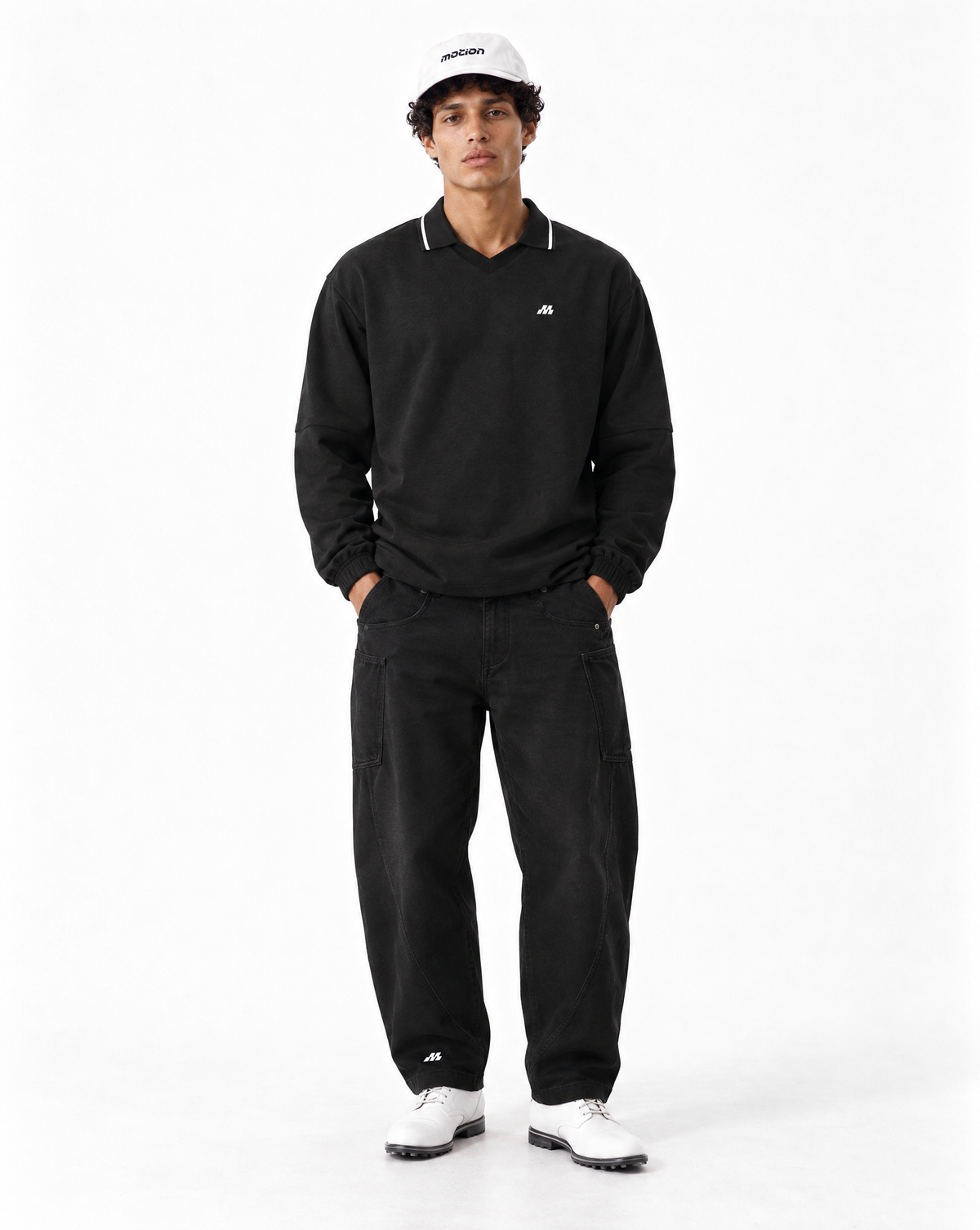 Motion Golf Club Boxy Collared Pullover