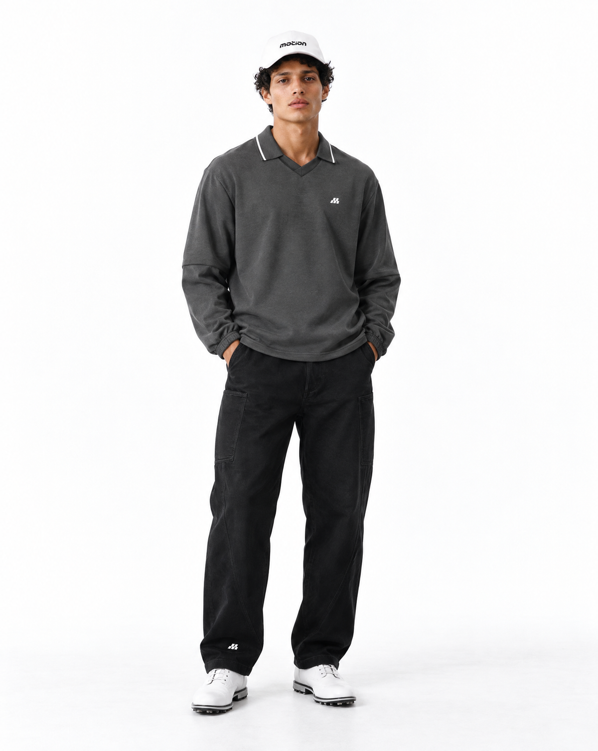 Motion Golf Club Boxy Collared Pullover