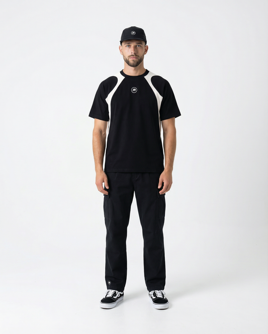 Motion Golf Birdie Contrast Panel T-Shirt