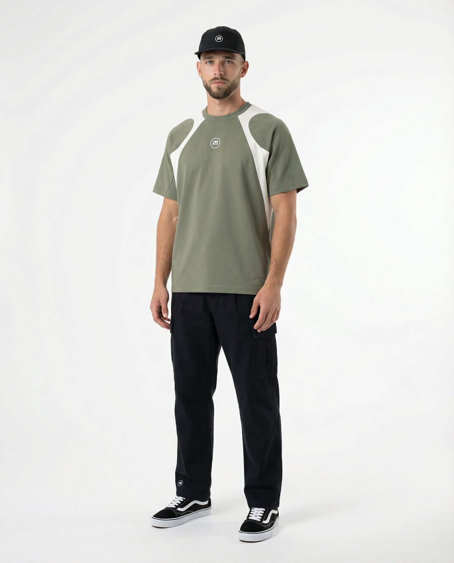 Motion Golf Birdie Contrast Panel T-Shirt