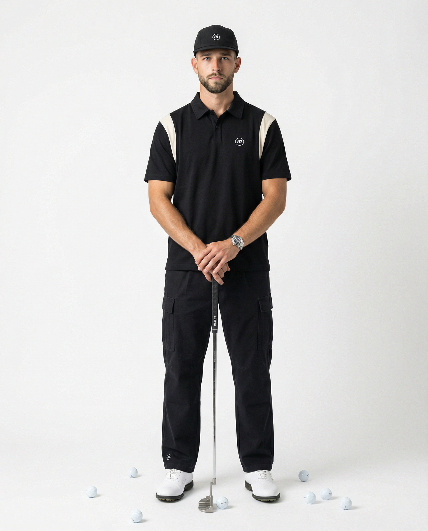 Motion Golf Birdie Contrast Polo