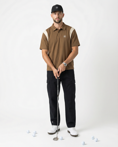Motion Golf Birdie Contrast Polo
