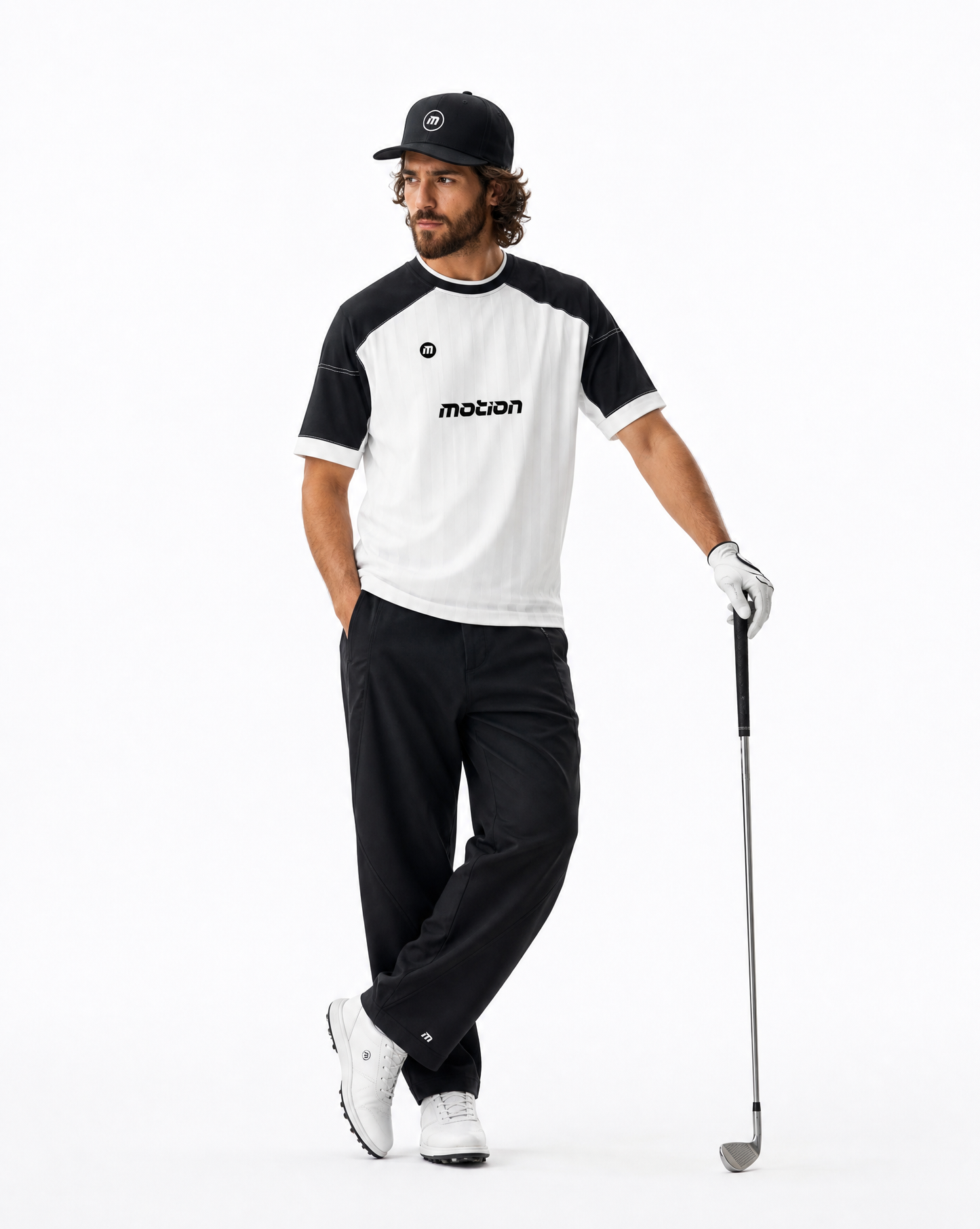 Motion Golf Birdie Striped  Jersey