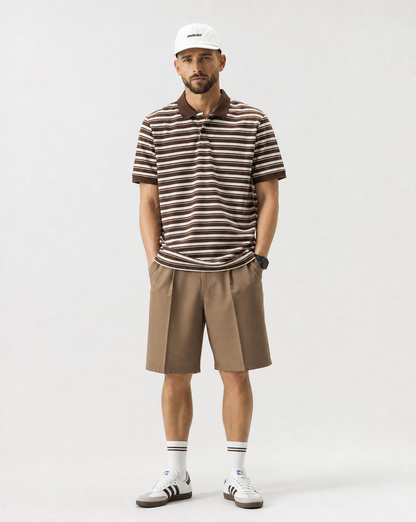 Motion Golf Classic Pleated Shorts