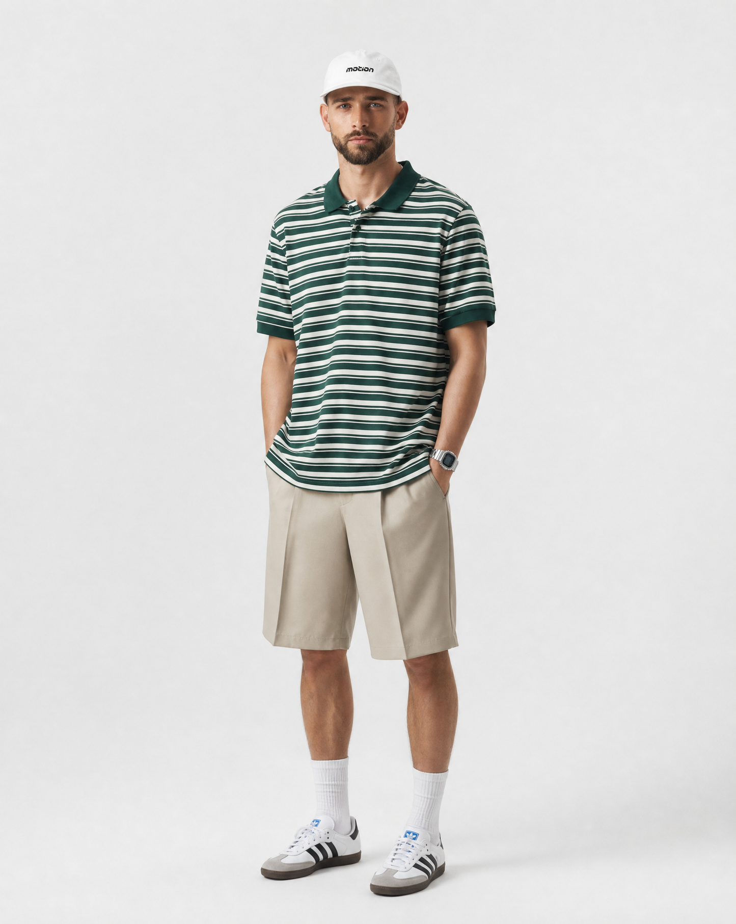 Motion Golf Classic Pleated Shorts