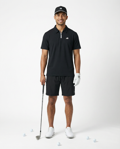 Motion Golf Club Quarter-Zip Polo