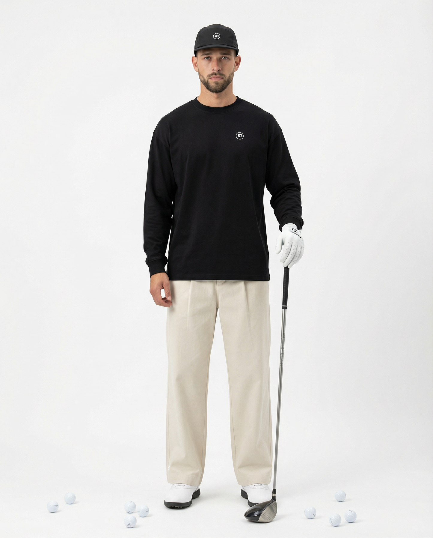 Motion Golf Birdie Oversized Long Sleeve T-Shirt