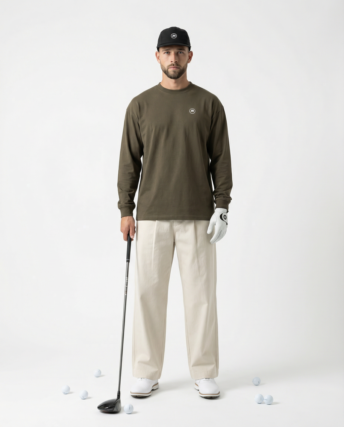 Motion Golf Birdie Oversized Long Sleeve T-Shirt