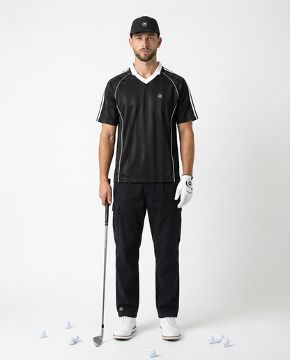 Motion Golf Birdie Shadow Stripe Polo