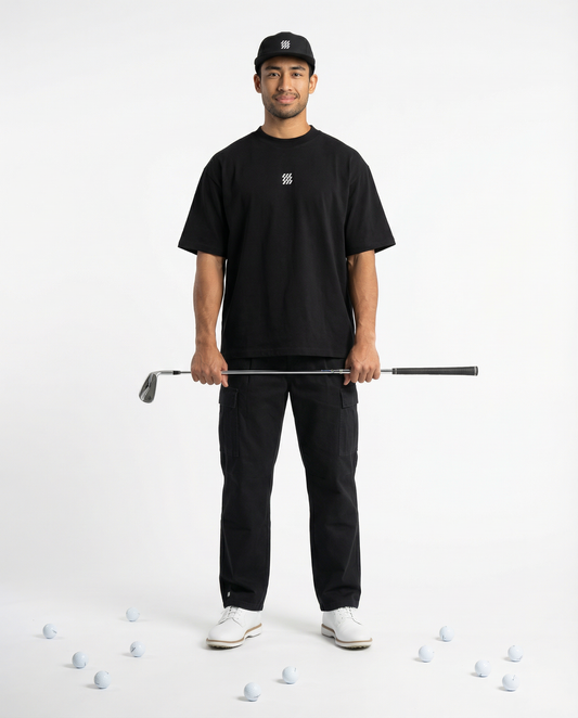 Motion Golf Flag Oversized T-shirt