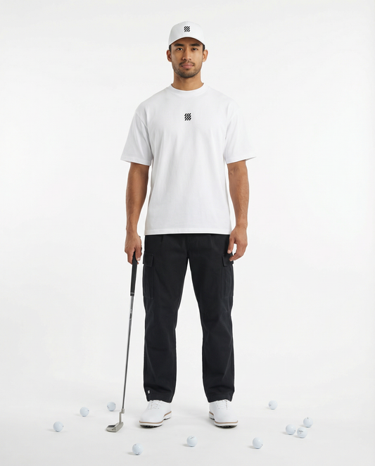 Motion Golf Flag Oversized Cotton T-shirt