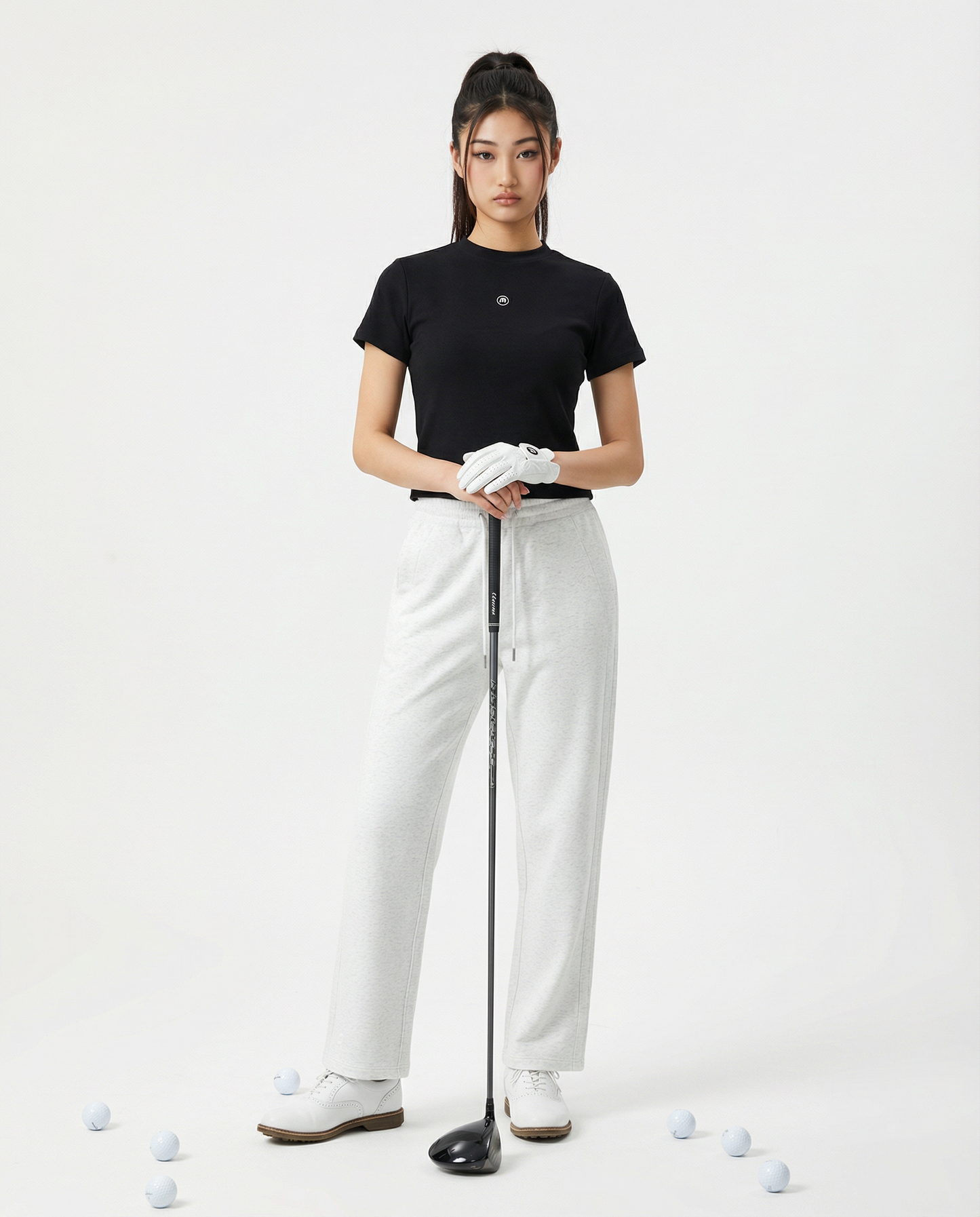 Motion Golf Straight-Leg Sweatpants