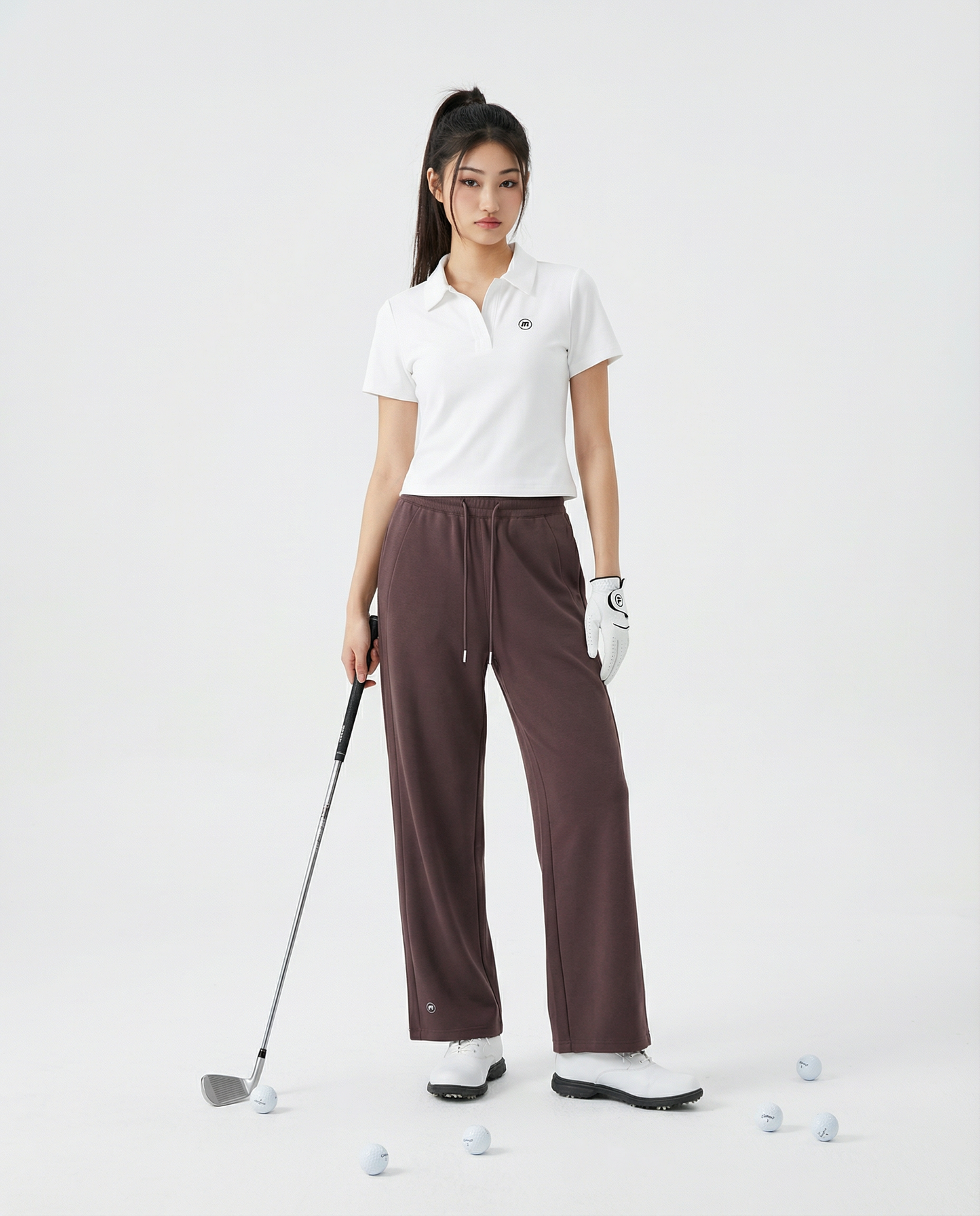 Motion Golf Straight-Leg Sweatpants