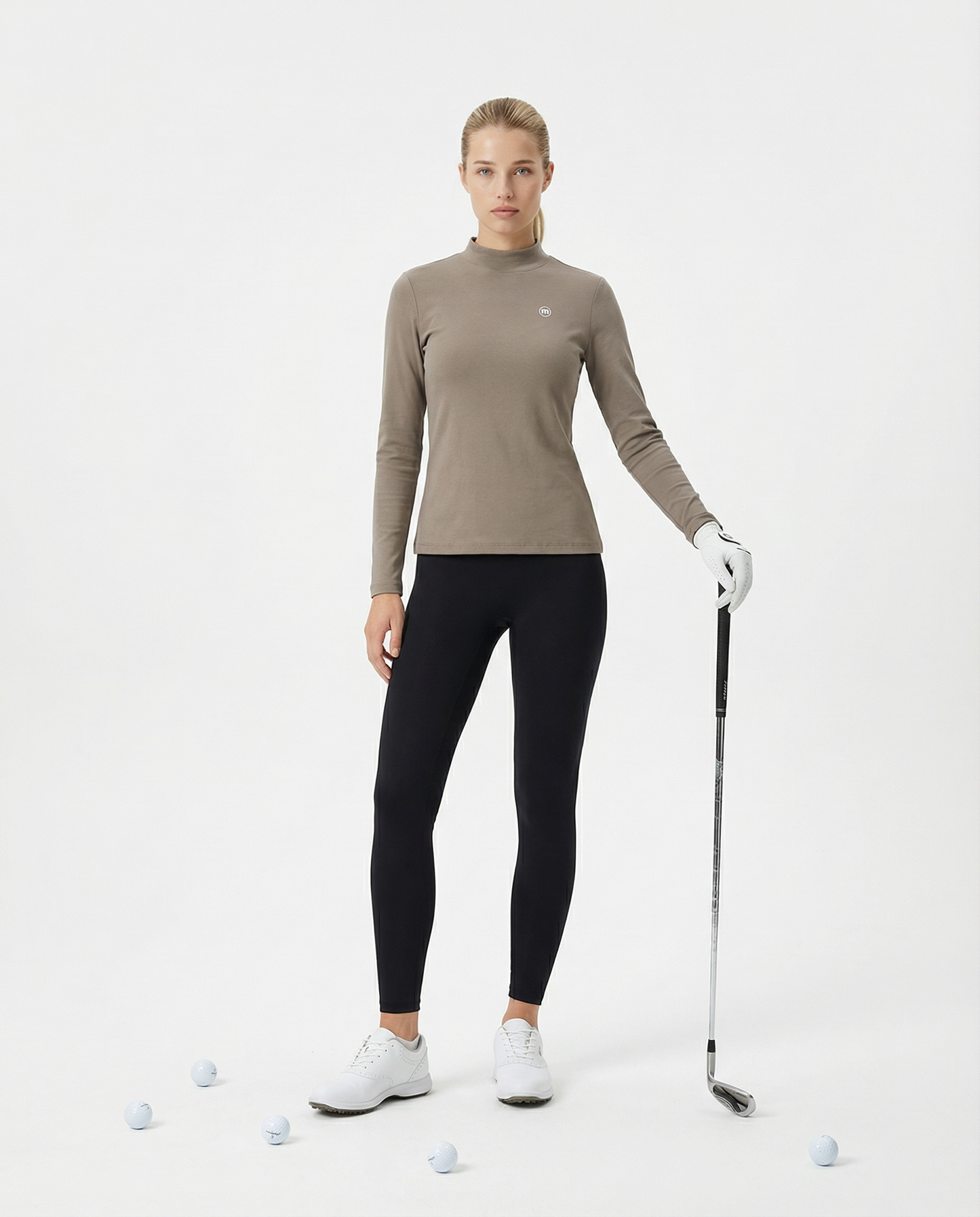 Motion Golf Birdie Women's Mock Neck Long Sleeve