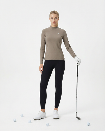 Motion Golf Birdie Women's Mock Neck Long Sleeve