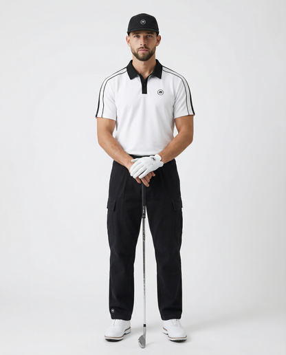 Motion Golf Birdie Contrast Collar Polo