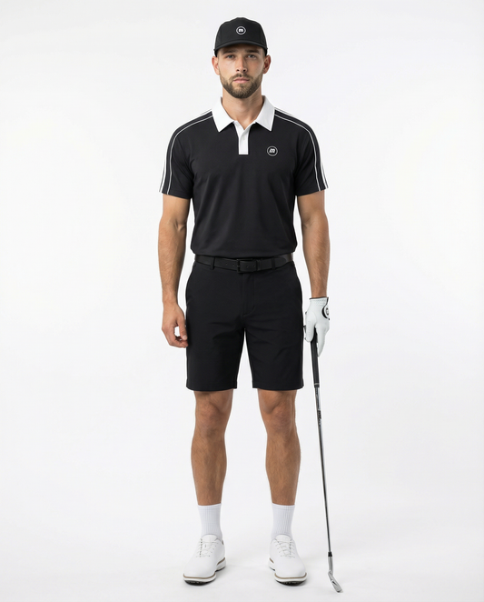 Motion Golf Birdie Contrast Collar Polo