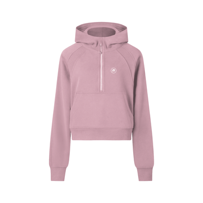 Motion Golf Birdie Cropped Half-Zip Hoodie