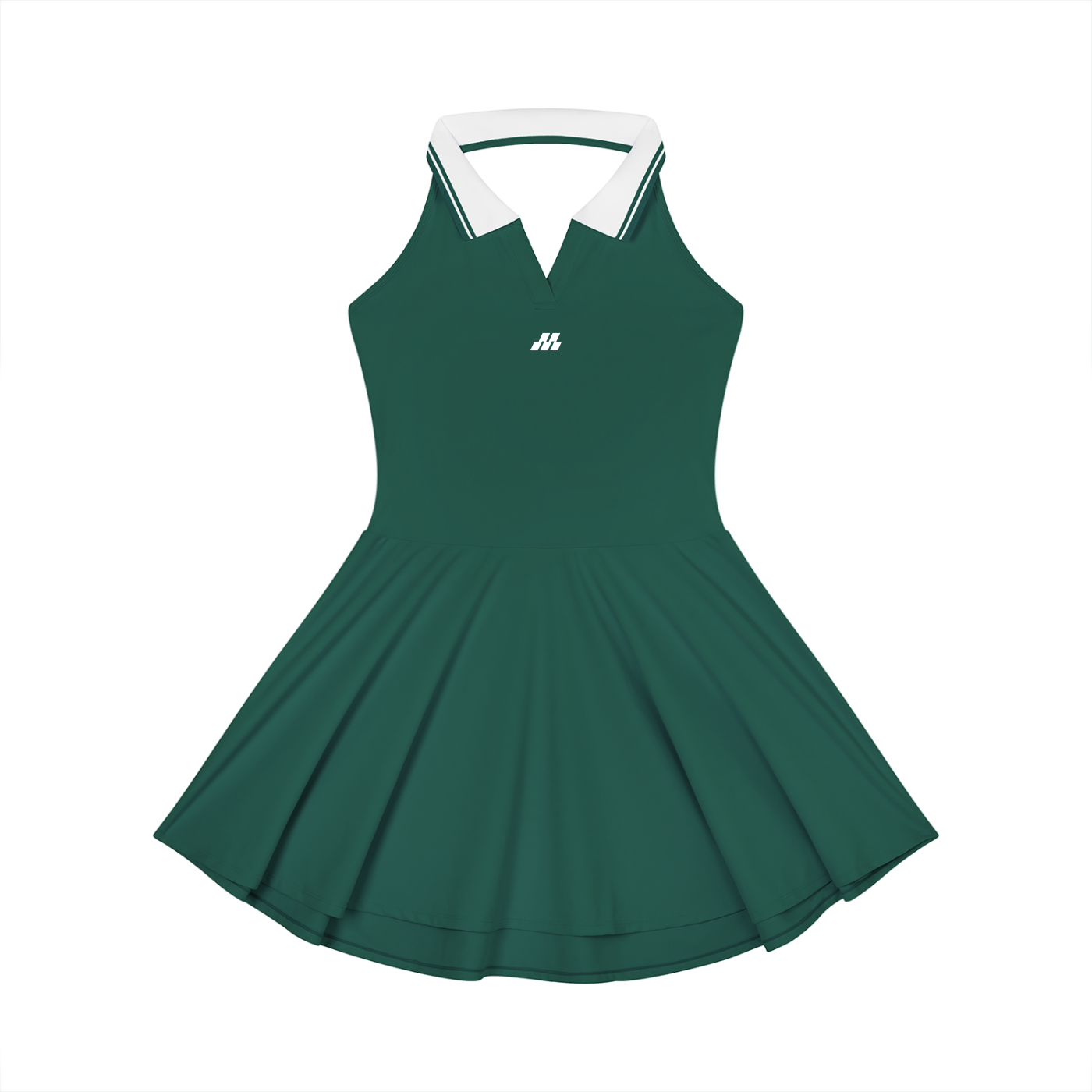 Motion Golf Collared Halter A-Line Dress
