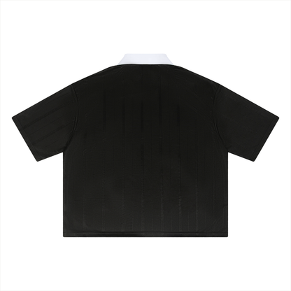 Motion Golf Birdie Striped Boxy Polo