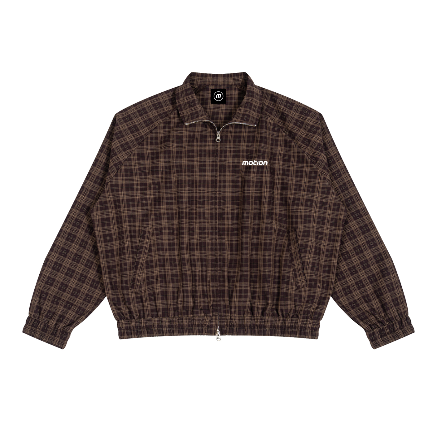 Motion Golf Club Plaid Track Jacket