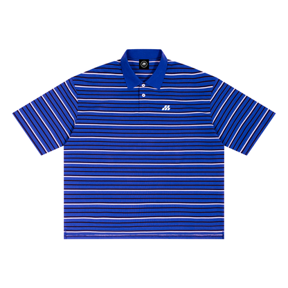 Motion Golf Striped Boxy Polo