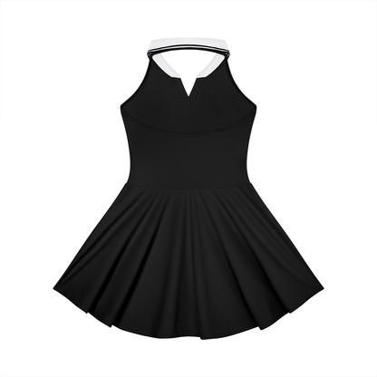 Motion Golf Collared Halter A-Line Dress