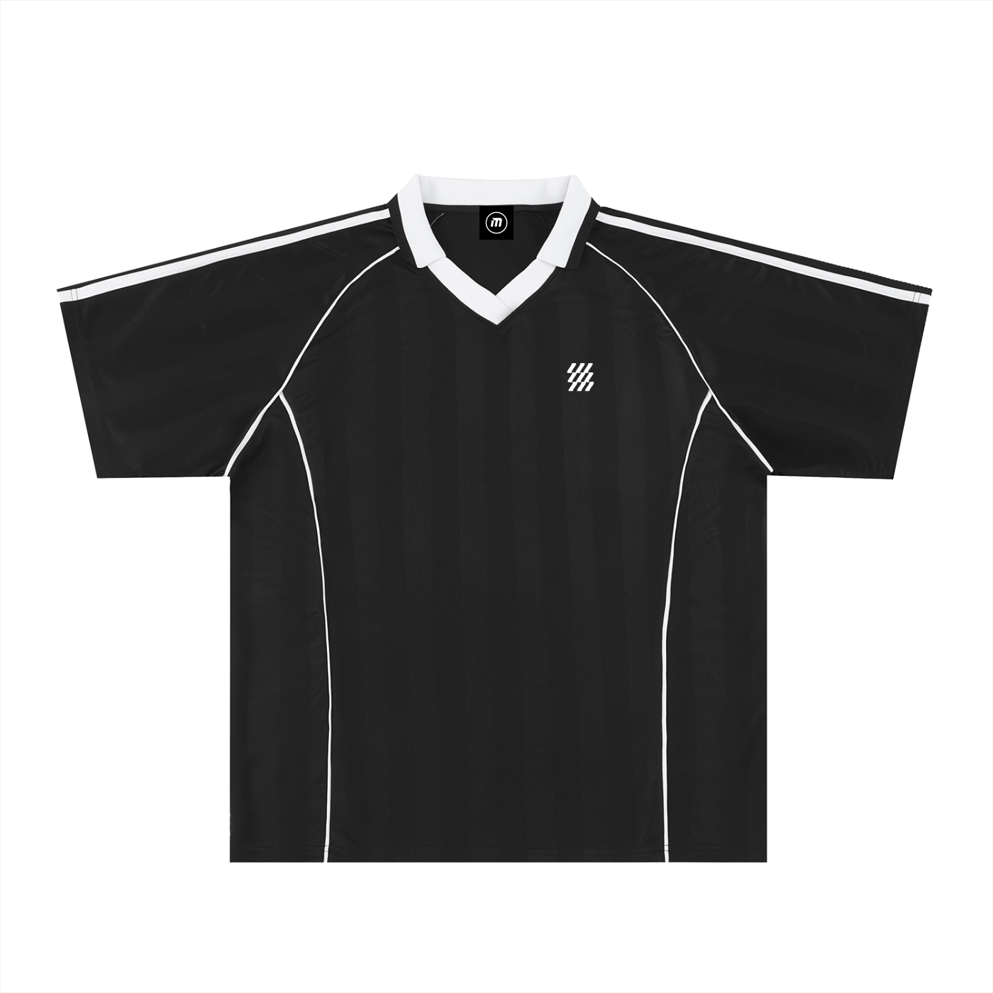 Motion Golf Flag Shadow Stripe Polo