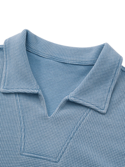 Motion Golf Club Waffle Boxy Polo